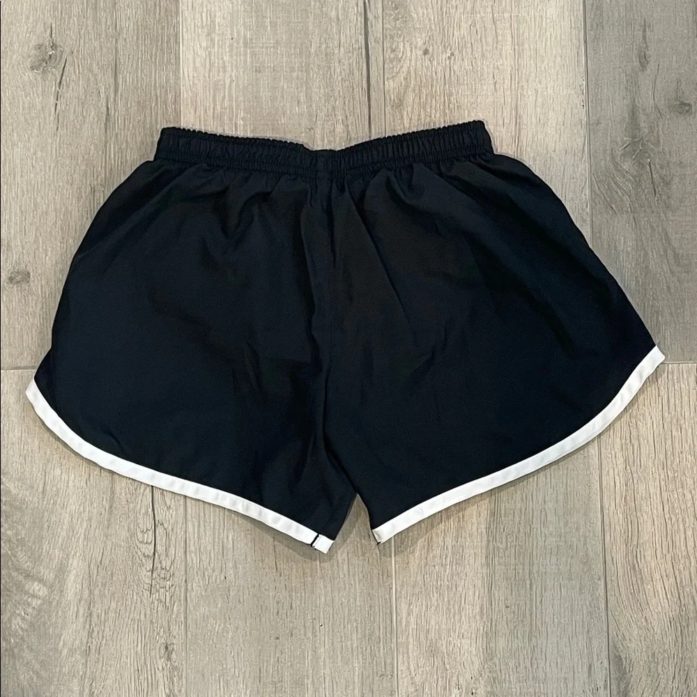 Nike Black and White Running Shorts